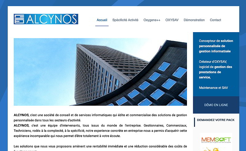 Alcynos Prestataire Oxygene Oxysav
