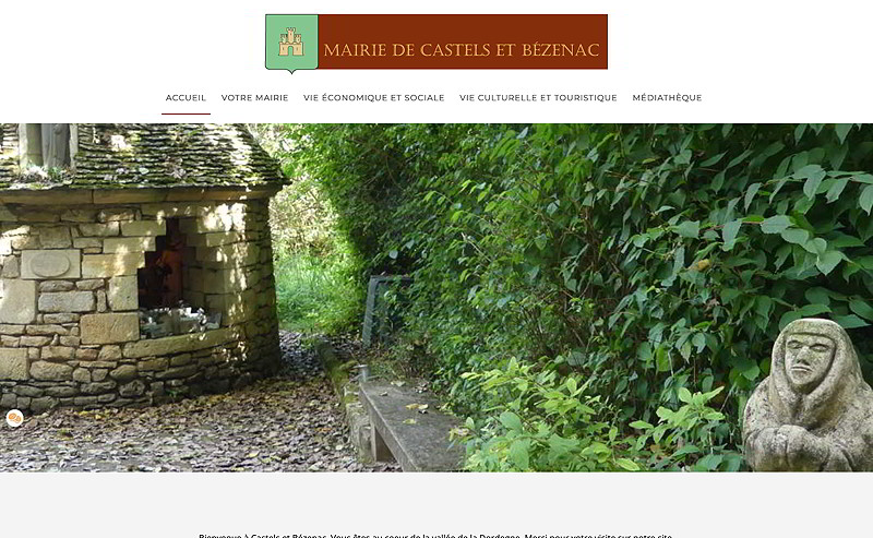 Mairie de Castels et Bézenac en Dordogne