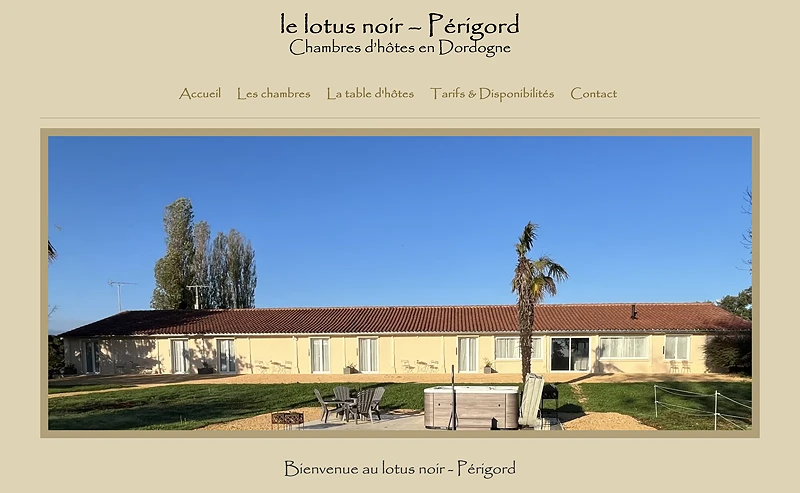 Le lotus noir - Périgord